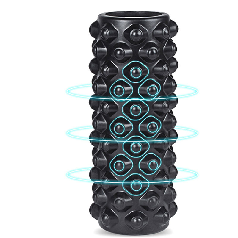 1Pc 45cm Textured Foam Roller  - Yoga Fitness Massage recension och pris