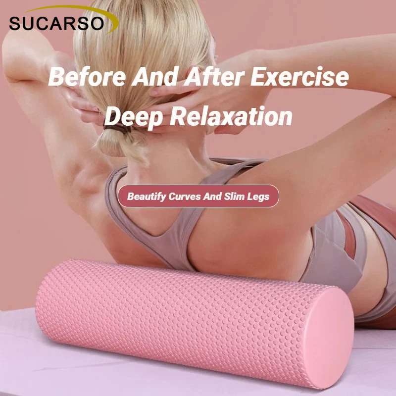 30x10cm EVA Textured Foam Roll - Yoga Fitness Massage recension och pris