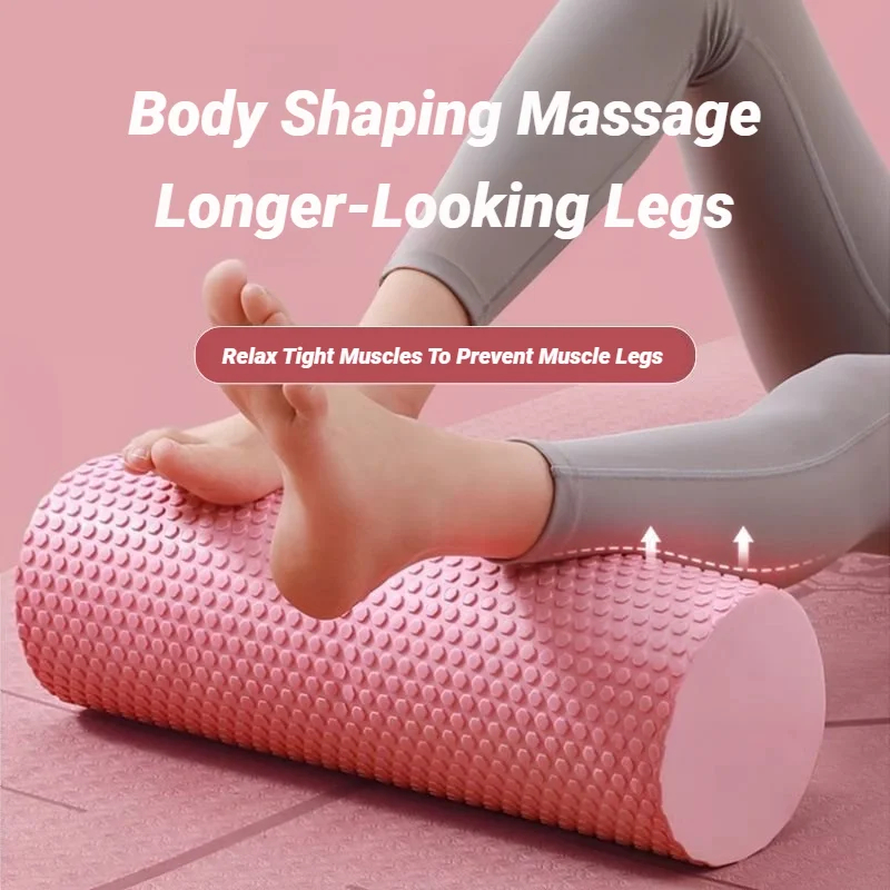 30x10cm EVA Textured Foam Roll - Yoga Fitness Massage recension och pris