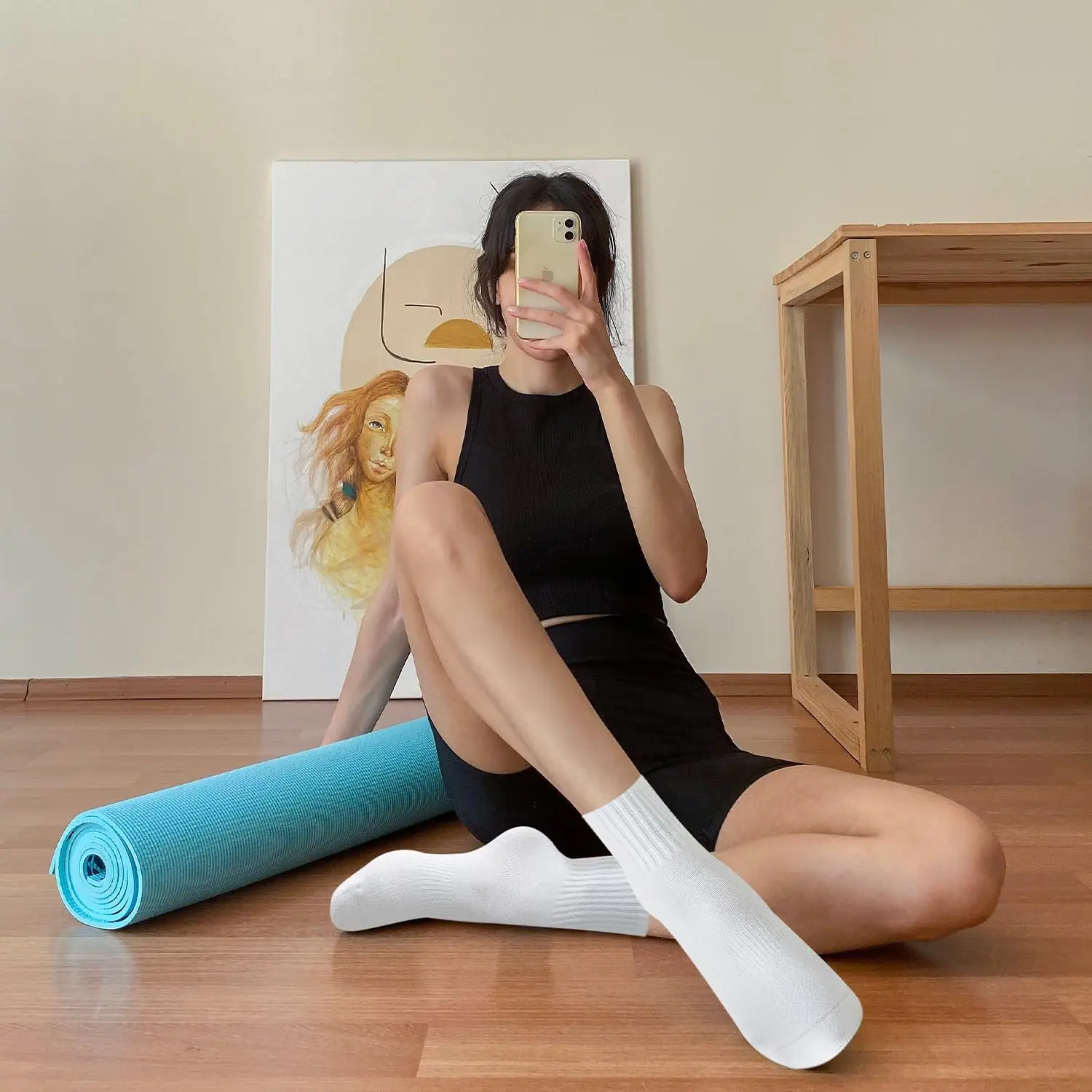 4 pairs of women's yoga socks, - Yoga & Fitness With Faye The Well Being Studio Abbots Langley Reviews recension och pris