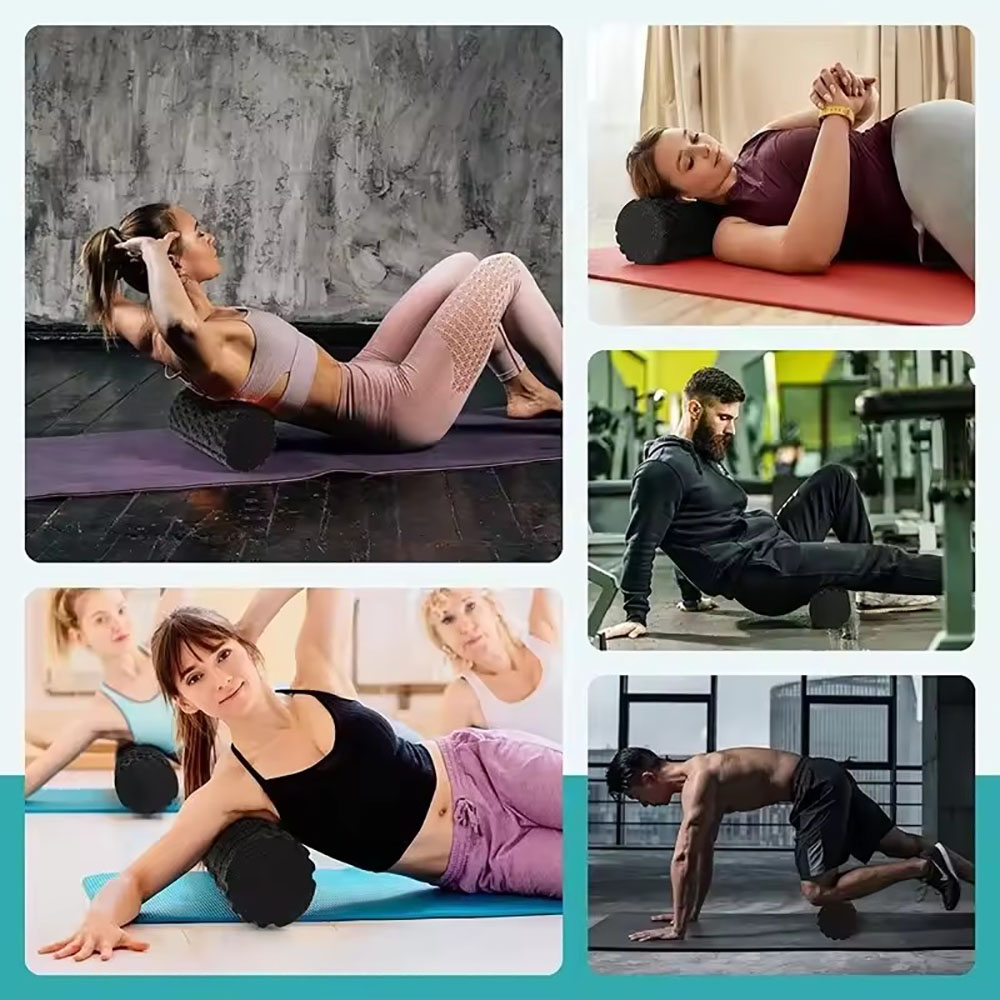 33cm Foam Roller for Muscle Ma - Yoga Fitness Massage recension och pris