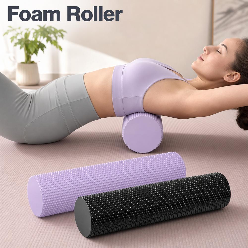 Yoga Foam Roller EVA High Dens - Yoga Fitness Massage recension och pris