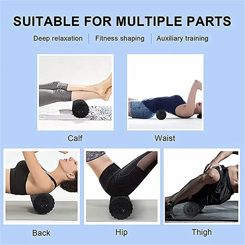 4-Speed Vibrating Electric Yog - Yoga Fitness Massage recension och pris