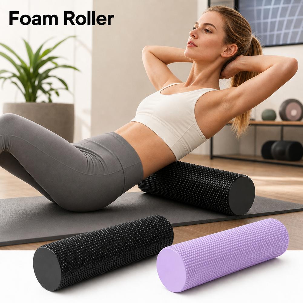 EVA Yoga Foam Roller High Dens - Yoga Fitness Massage recension och pris